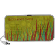 Funky Wavy Spikes portable Doodle speaker doodle
