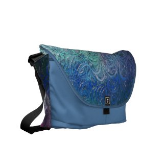Funky WET PAINT Abstract Art Bag! #9 Courier Bags