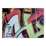 funky world greeting card