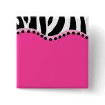 Funky Zebra Button