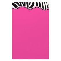 Funky Zebra Stationery by bwmedia Funky Zebra Stationery
