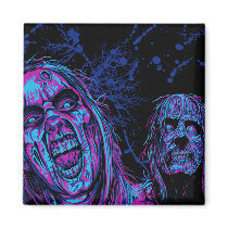 Funky Zombies Fridge Magnets