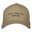Funnier Things Have Happened embroidered hats