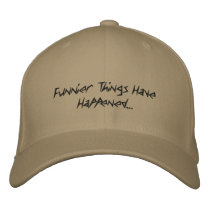 Funnier Things Have Happened embroidered hats by TheActor555 Funnier Things Have Happened embroidered hats