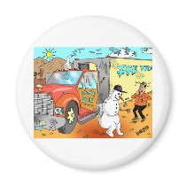 Funniest Trucker Gifts! magnets