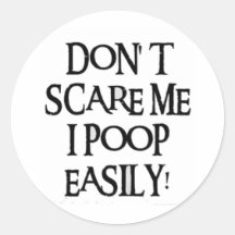 funny026 round stickers