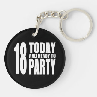 18th party keychain birthdays ready funny today favors keychains birthday