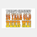 Funny 26th Birthdays : Worlds Greatest 26 Year Old Sticker