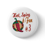Funny 3rd Birthday Gift Pinback Buttons