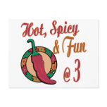 Funny 3rd Birthday Gift Post Card
