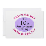 Funny 40th Birthday Gag Gifts Custom Invitations