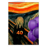 Funny 40th Birthday Greeting Cards