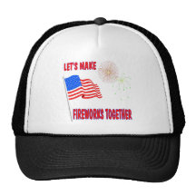 Funny 4th of July Mesh Hats