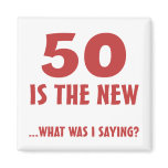 Funny 50th Birthday Gag Gifts Fridge Magnets