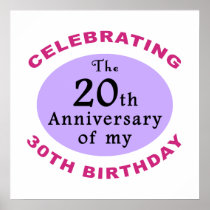 Funny 50th Birthday Gag Gifts Posters