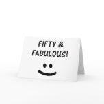 Funny 50th Birthday Gifts cards