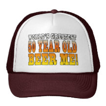 Funny 50th Birthdays : Worlds Greatest 50 Year Old Mesh Hat
