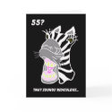 Funny 55th Birthday Card -- 55? Ridiculous