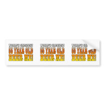 Funny 55th Birthdays : Worlds Greatest 55 Year Old Bumper Sticker