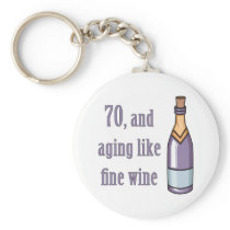 Funny 70th Birthday Gift Ideas Keychains