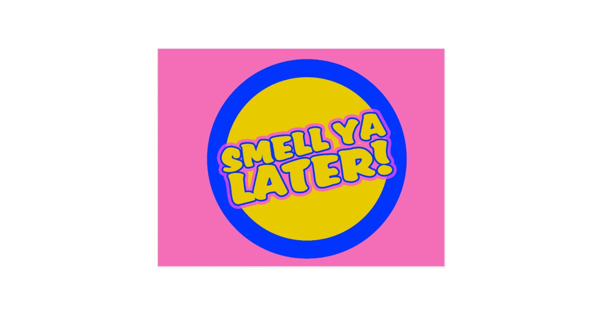 Funny 80s slang postcard Zazzle