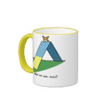 Funny A-Frame Agility Corgi Mug