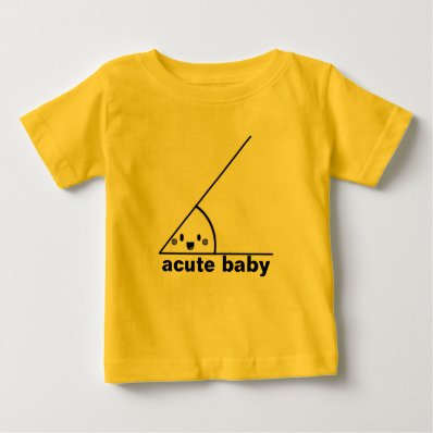 Funny acute angle geeky shirt