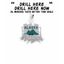 Funny Alaskan oil meets Polar Bear t-shirts