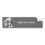 Funny Alien Bumper Sticker