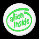 Funny alien magnets by LIMEYBOY Funny alien magnets