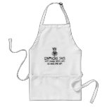 Funny and offensive Confucius saying aprons