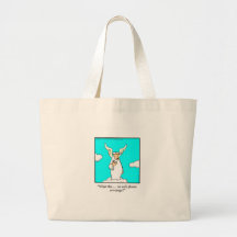 Funny Angel Cartoon Bag!