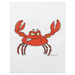 funny angry crabby red crab flyers