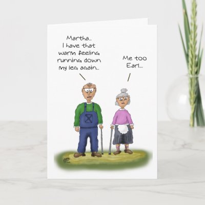 Funny Anniversary Cards: Sharing the bathroom by nopolymon