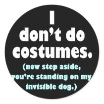 Funny Anti-Costume Halloween stickers by halloweentreats Funny Anti-Costume Halloween stickers