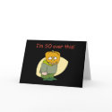 Funny Anti Halloween card