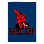 Funny anti Labour Card