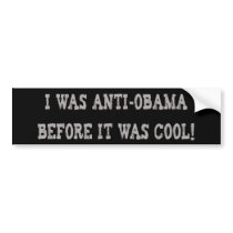Funny Anti-Obama Bumper Sticker