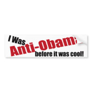 Funny Anti-Obama Bumper Sticker bumpersticker