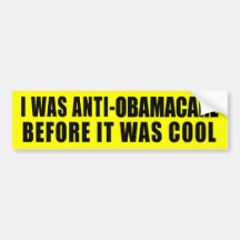 Funny Anti-Obamacare Bumper Stickers