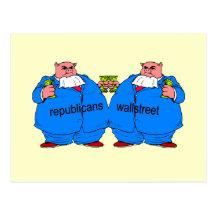 Funny anti Republican Postcards
