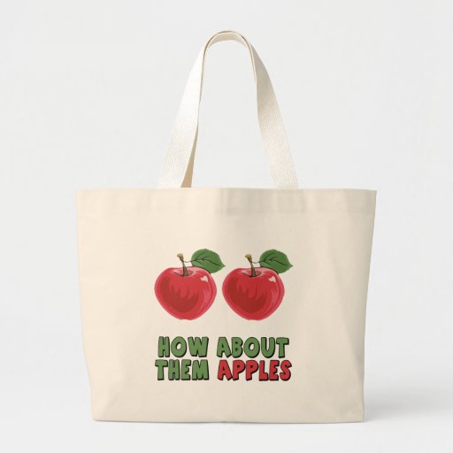 Funny Apples T-shirts and Gifts For Her Bag