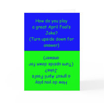 Funny April Fool's Day Joke Card