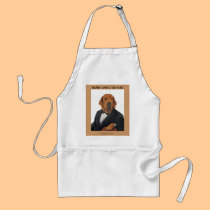 Funny apron with mastiff aprons