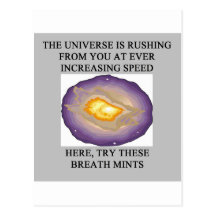 funny astronomy cosmology joke post card