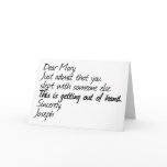 Funny atheist design cards