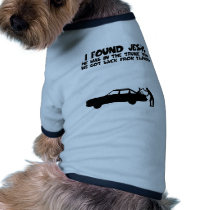 Funny atheist I found Jesus Pet Clothing