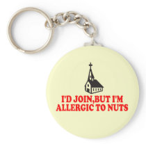 Funny atheist keychains