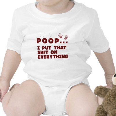 funny baby clothes sayings - baby poop joke shirt by Imsellin2u
