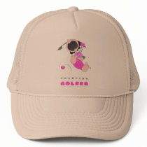Funny Baby Golf | Funny Cartoon Golfer | Funny hats